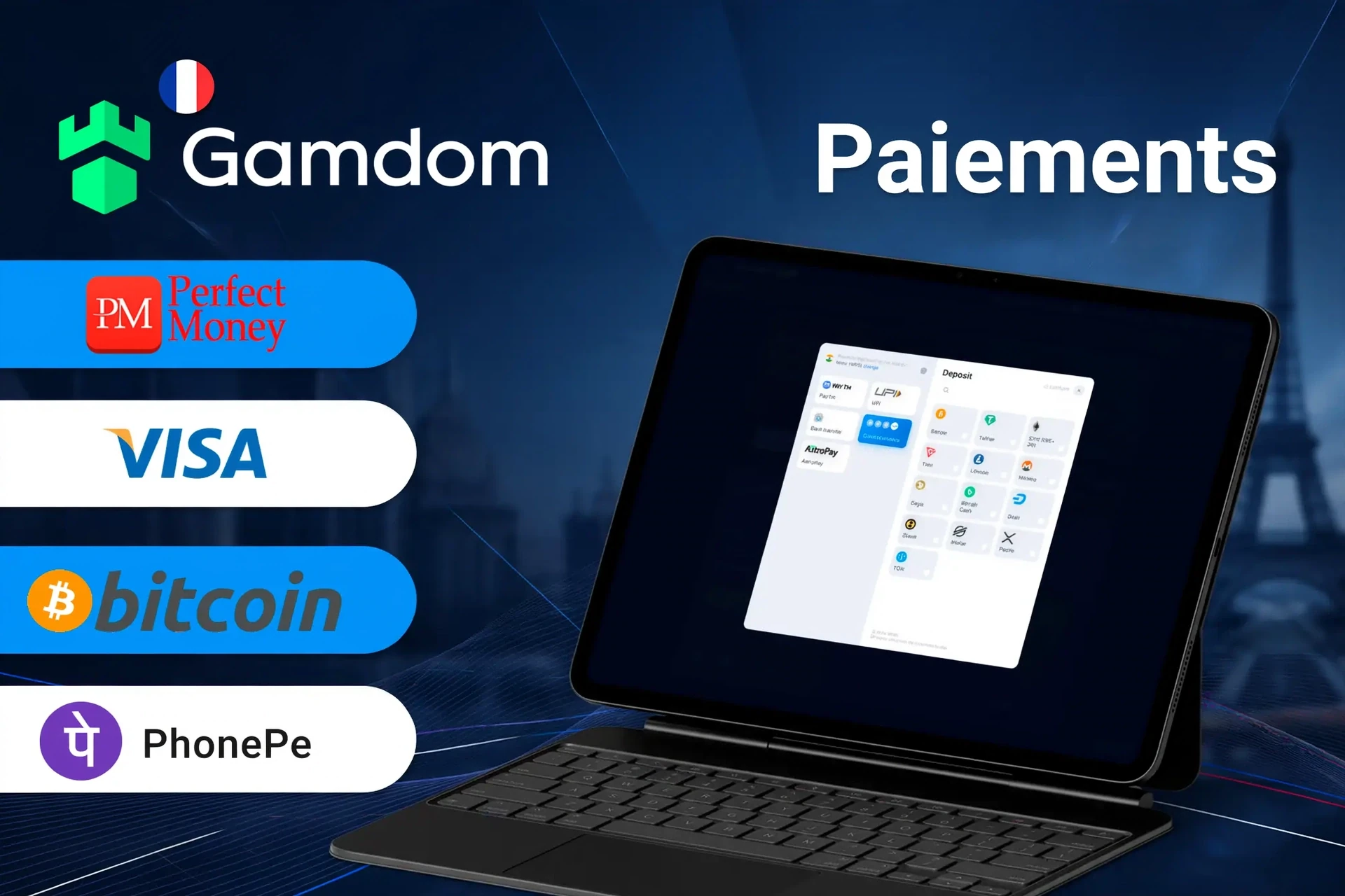 1Win payment methods including Perfect Money, Visa, Bitcoin, and PhonePe for quick and secure transactions